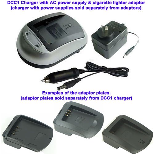 Camera Battery Charger Adaptor Plate for Minolta NP-200 - AVP202