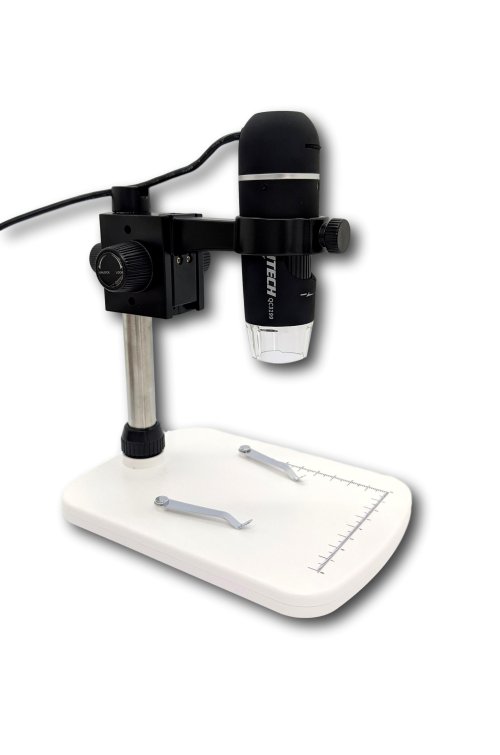5MP USB 2.0 Digital Microscope with Professional Stand - IC3199