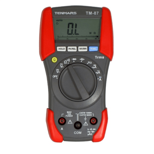 TM-87 Digital Multimeter, CAT IV-600V