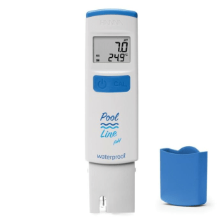 Pool Line Waterproof Pocket pH Tester (0.1 Resolution) - IC-HI981074