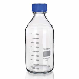 Reagent Bottle 1L with Cap and Pouring Ring - IC-60129
