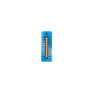 Thermax Temperature Labels 8 Level (204 to 260 C/399 to 500 F) Pack of 10