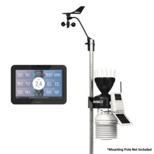 6253AU Wireless Vantage Pro 2™ with 24-Hr Fan Aspirated Radiation Shield and WeatherLink Console