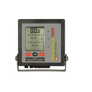 Anemo-thermo-humidity meter with alarms AWS Kit. Includes display, temperature and humidity clip sensor, wind propeller and wind sensor with 15 m cable - IC-AWS-KIT1
