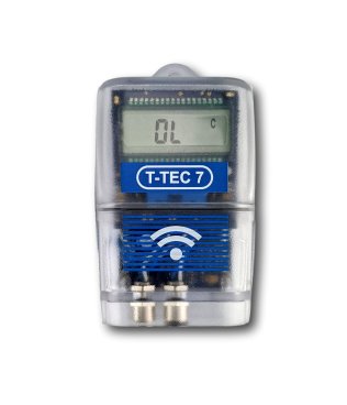 T-TEC F-RF Wireless temperature data logger with dual temperature sensors