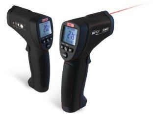 IR Thermometer (30 To 1 Ratio) With Laser Beam And K Probe input (Not suitable for human use)