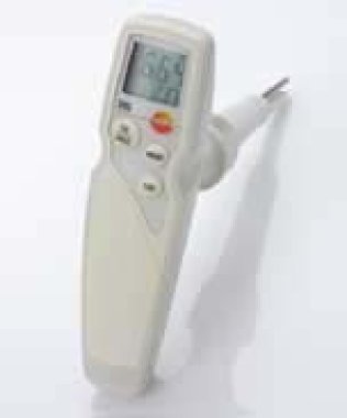 Food pH/temperature Meter with Penetration Probe and Aluminium Case - 0563-2052