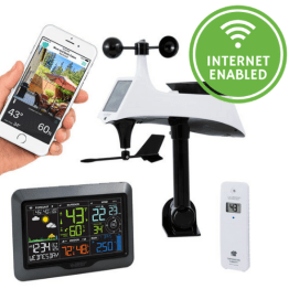 Wireless WiFi Weather Station (Batteries Incl.) - IC-V40A-PRO